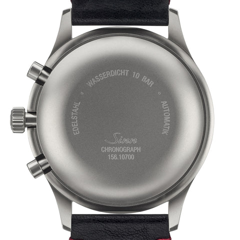 Sinn 156.1 Chronograph SZ01 Movement 43mm Watch with Innovative Features and Screw-Down Case.