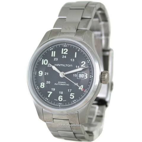 Hamilton H70525133 Watch - Khaki Field Khaki Titanium Auto (Image 2)