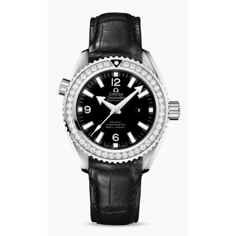 OMEGA 232.18.38.20.01.001 Watch - Seamaster Planet 600M Black Parallel Import with 5-Year Warranty - Model Number: