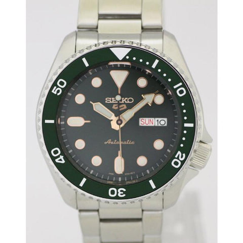 Seiko 5 Sports Automatic Green Dial Watch SRPD63K1 - Men's Automatic Watch