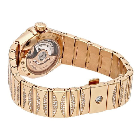 Omega Constellation Co-Axial Chronometer Ladies' Watch with Metal Bracelet, Parallel Import, 5-Year Warranty, Model Number 123.55.27.20.55.003