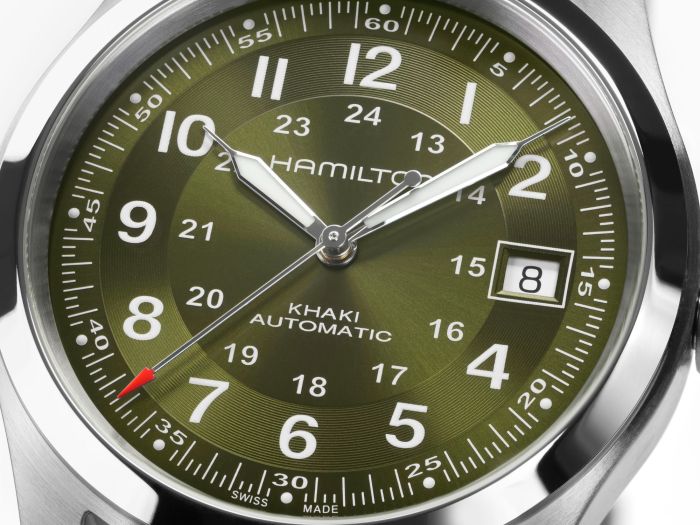 Hamilton H70455160 Watch - Khaki Field Auto 38 mm (Image 4)