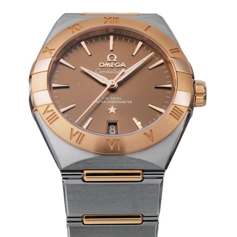 OMEGA Constellation 5-Year Warranty Dial: Brown x Case: Sedna Gold 131.20.36.20.13.001 [Parallel Import]