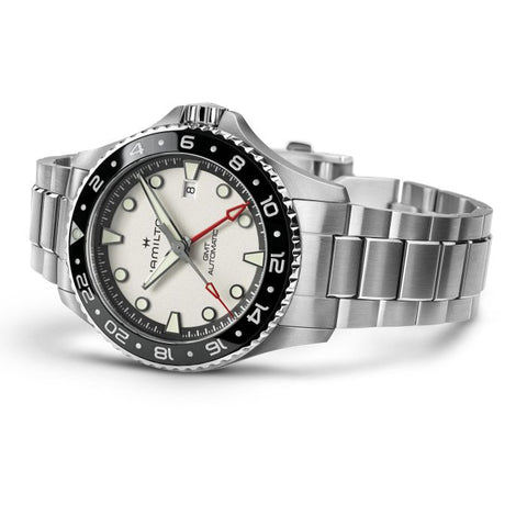 Hamilton H82555150 Watch - Khaki Navy Scuba Automatic GMT 43mm (Image 7)