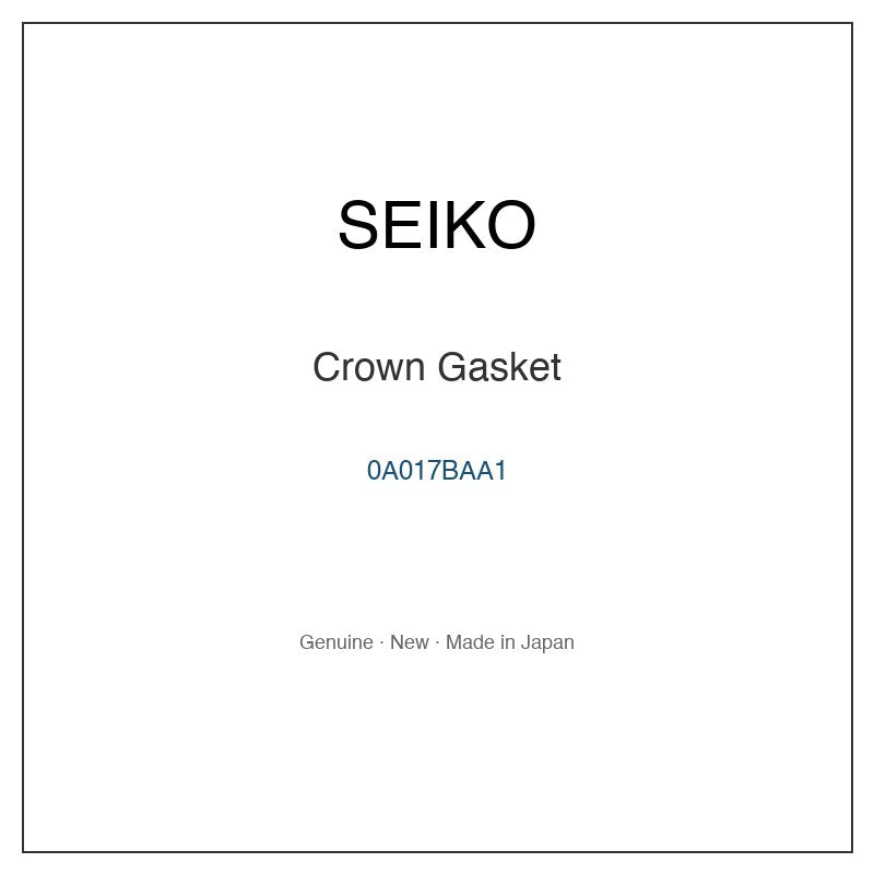 SEIKO 0A017BAA1 Watch Parts
