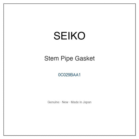 SEIKO 0C029BAA1 Watch Parts