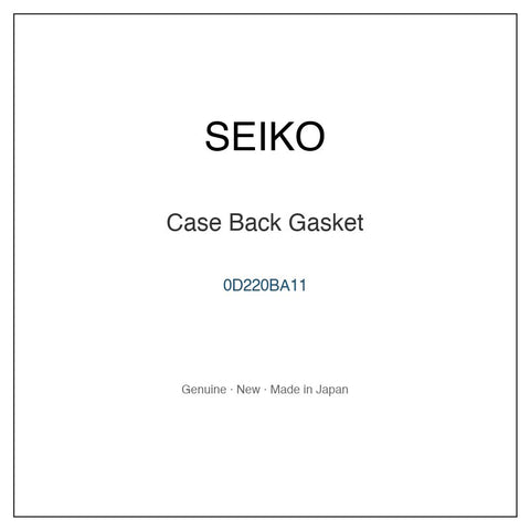 SEIKO 0D220BA11 Watch Parts