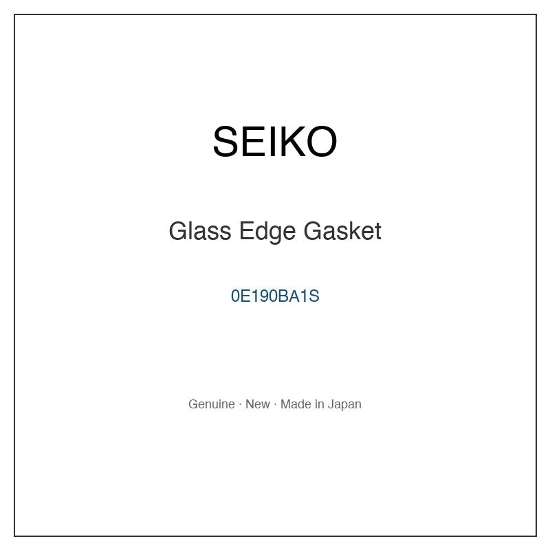 SEIKO 0E190BA1S Watch Parts