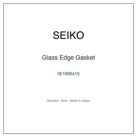 SEIKO 0E190BA1S Watch Parts