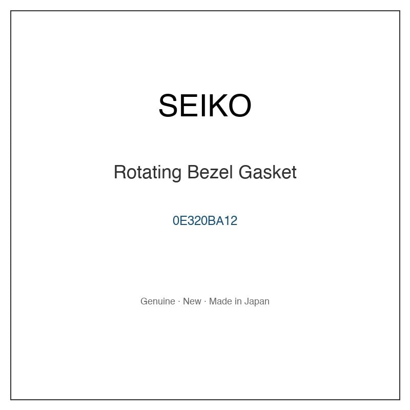 SEIKO 0E320BA12 Watch Parts