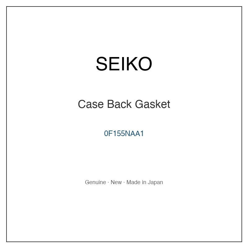 SEIKO 0F155NAA1 Watch Parts