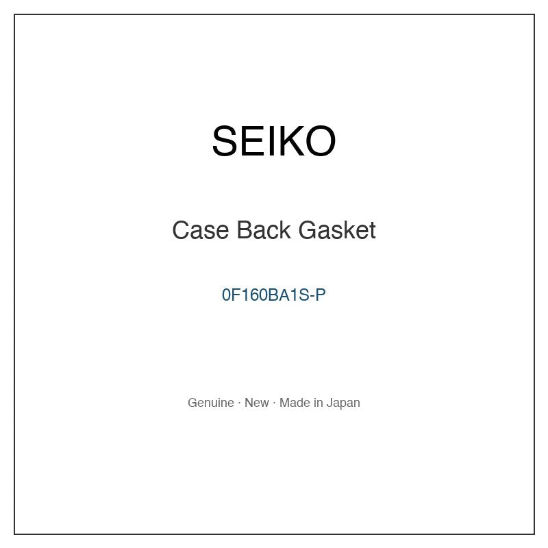 SEIKO 0F160BA1S-P Watch Parts