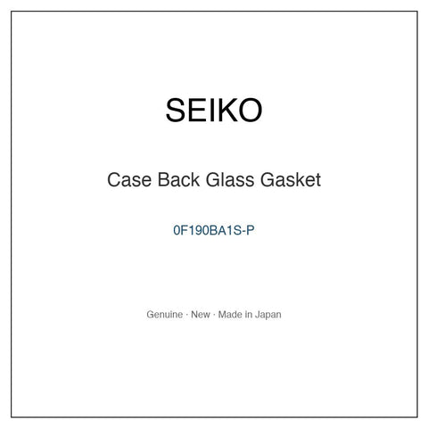 SEIKO 0F190BA1S-P Watch Parts