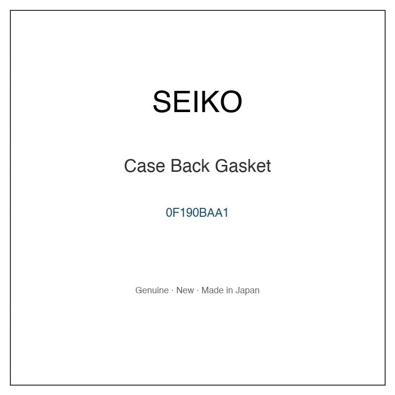 SEIKO 0F190BAA1 Watch Parts