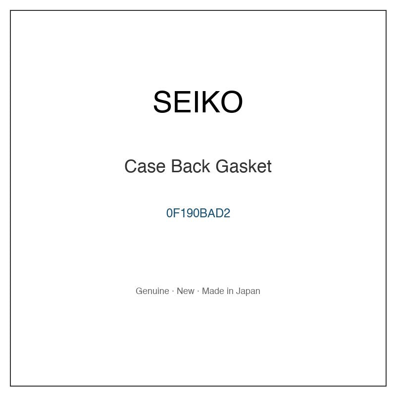 SEIKO 0F190BAD2 Watch Parts