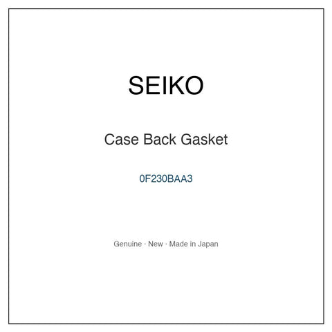 SEIKO 0F230BAA3 Watch Parts