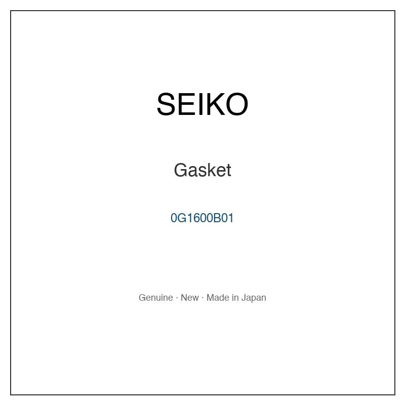 SEIKO 0G1600B01 Watch Parts
