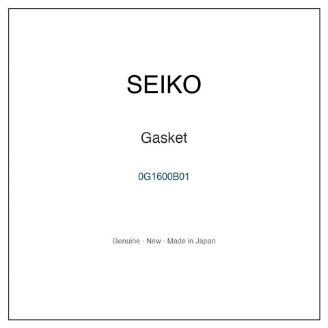 SEIKO 0G1600B01 Watch Parts