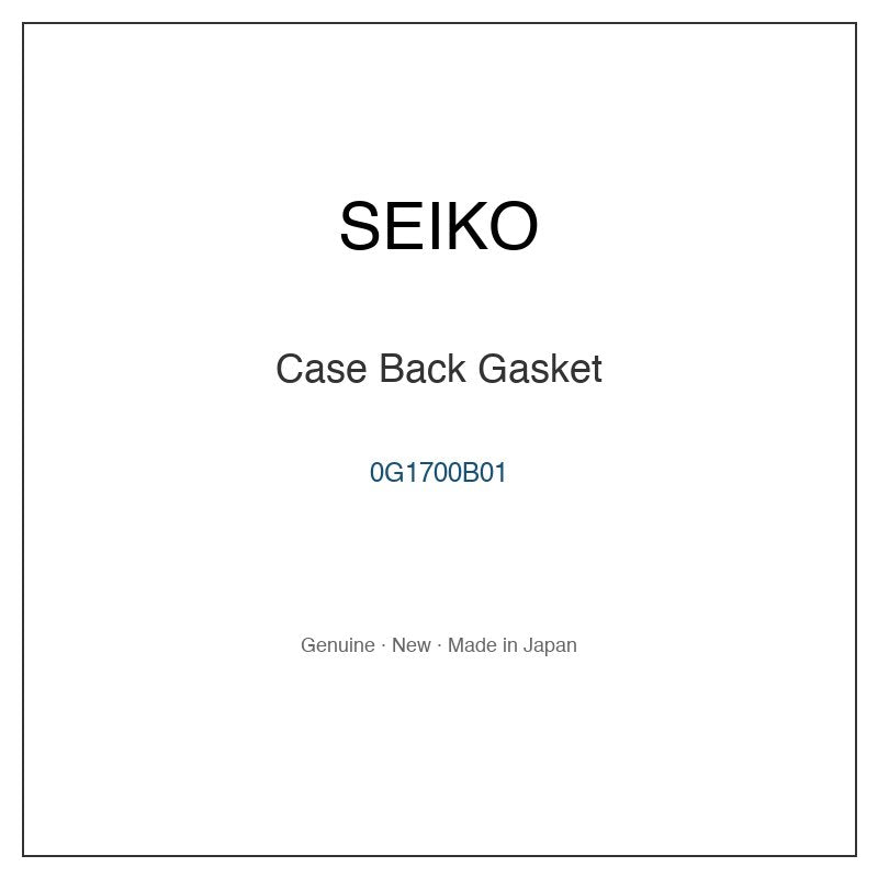 SEIKO 0G1700B01 Watch Parts