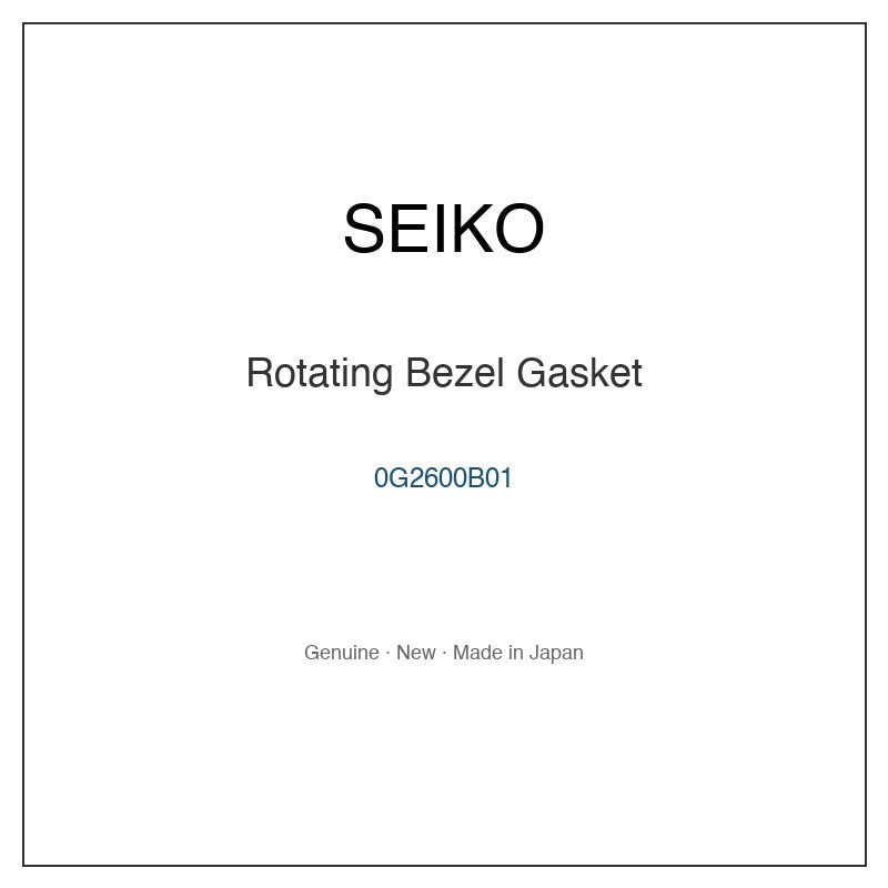 SEIKO 0G2600B01 Watch Parts