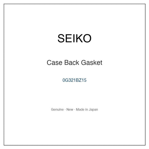 SEIKO 0G321BZ15 Watch Parts