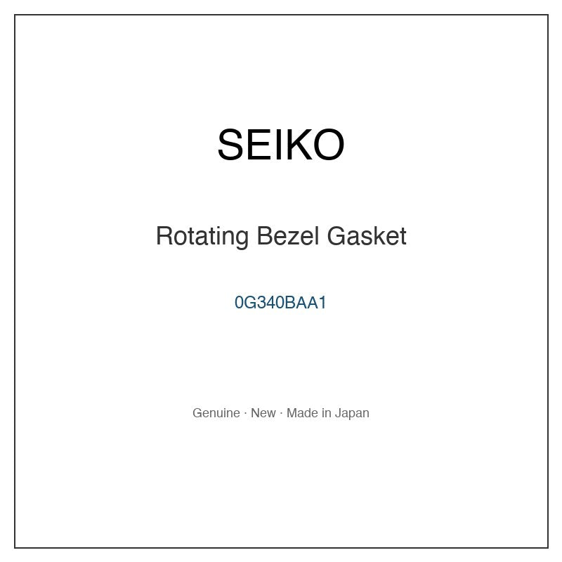 SEIKO 0G340BAA1 Watch Parts