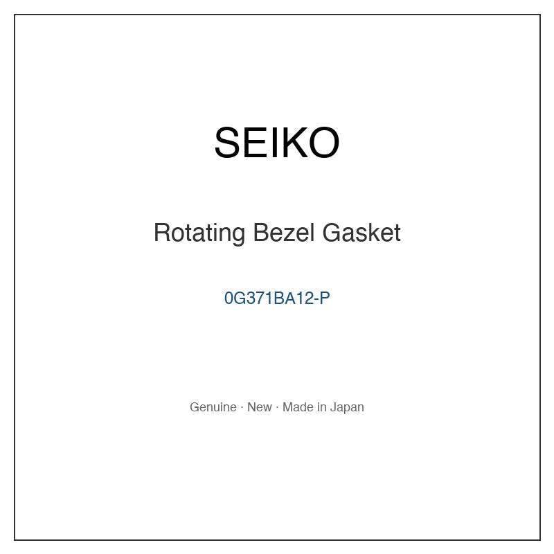 SEIKO 0G371BA12-P Watch Parts