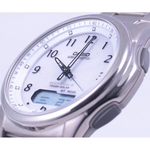 Casio Men's Wave Ceptor Solar Radio Watch Multi-Band 6 WVA-M630TDE-7AJF