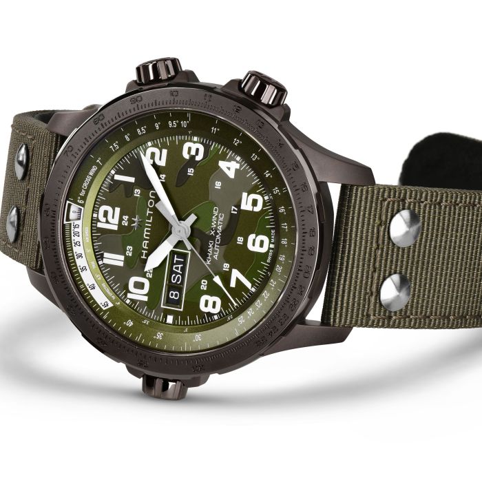 Hamilton H77775960 Watch - Khaki Aviation X-Wind Auto (Image 3)