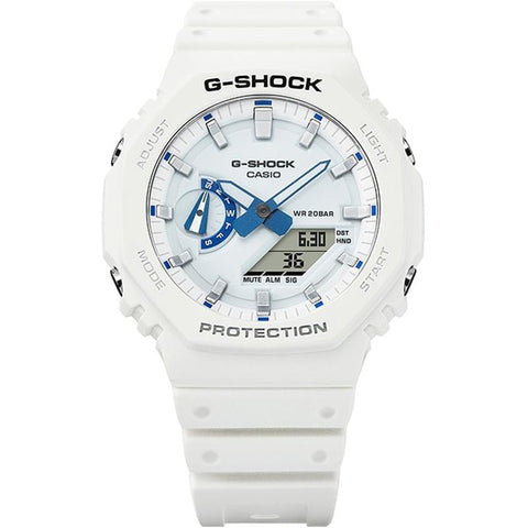 CASIO G-SHOCK Hidden Glow Series White GA-2100HDS-7AJF
