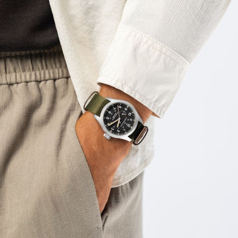 Hamilton H69509930 Watch - Khaki Field Mechanical Power Reserve (Image 2)