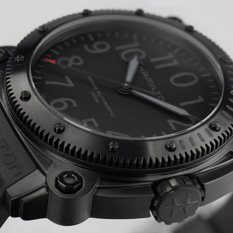 Hamilton H78505332 Watch - Khaki Navy BeLOWZERO Auto Limited Edition Below Zero Limited Edition Red [Limited Quantity] (Image