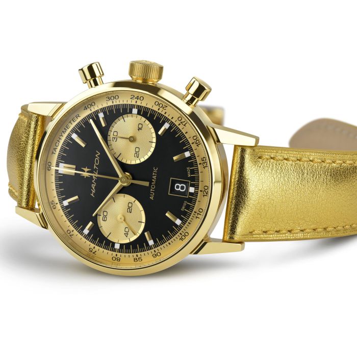 Hamilton H38436830 Watch - American Classic Intra-Matic Auto Chrono【HAMILTON X JANIE BRYANT Capsule Collection】 (Image 3)