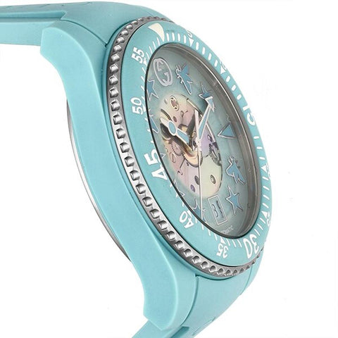 GUCCI Dive 2-Year Warranty Turquoise YA136344 [Parallel Import]