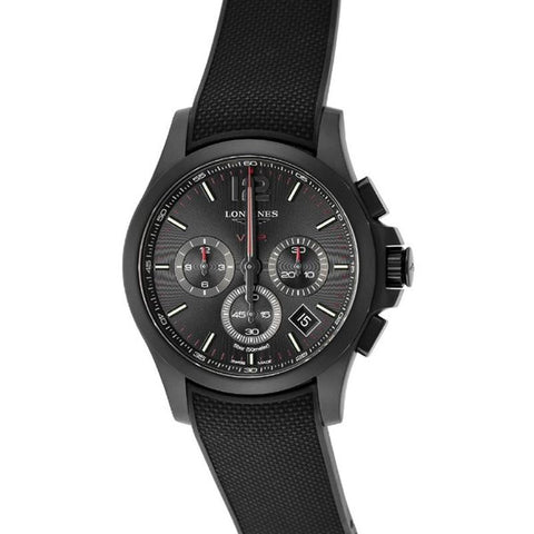 Longines Conquest V.H.P. [Conquest V.H.P.] 2-Year Warranty Black L3.717.2.56.9 [Parallel Import]