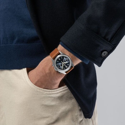 Hamilton H76409540 Watch - Khaki Aviation Pilot Pioneer Mechanical Chrono (Image 2)