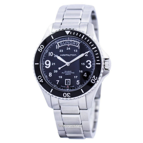Hamilton H64515133 Watch - Khaki Navy Scuba Auto