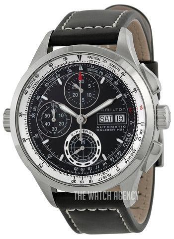 Hamilton H76556731 Watch - Khaki Aviation Khaki X Patrol Auto Chrono (Image 6)