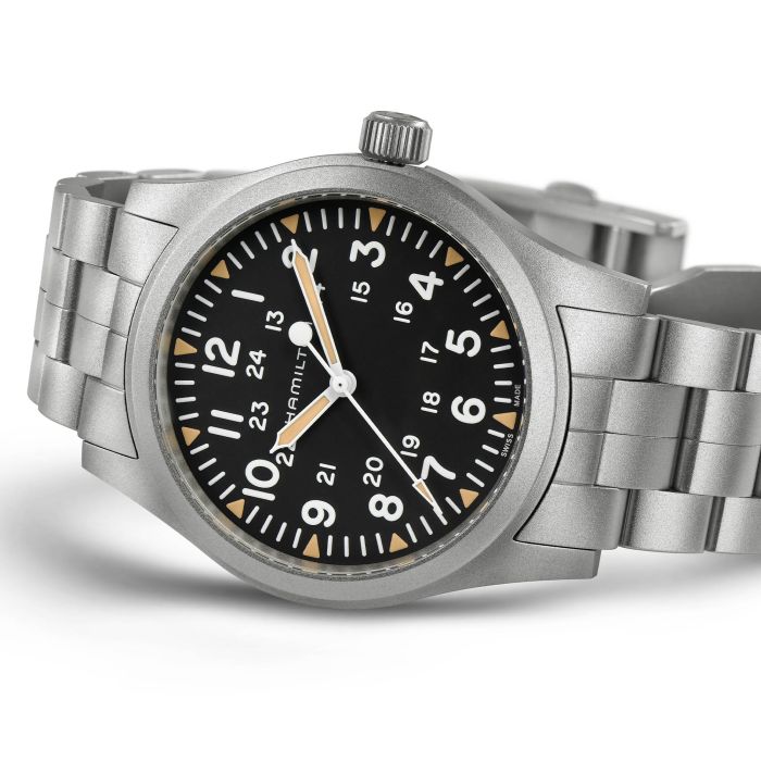 Hamilton H69529133 Watch - Khaki Field Mechanical 42mm (Image 3)