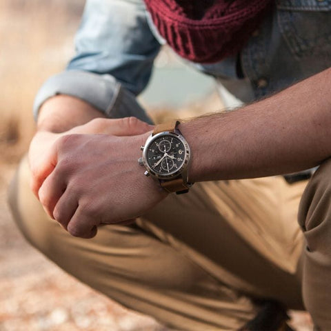 Hamilton H71616535 Watch - Khaki Field Auto Chrono (Image 7)