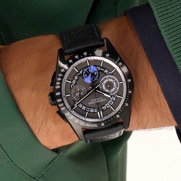 Hamilton H36646780 Watch - Jazzmaster Performer Autochrono 42mm (Image 2)