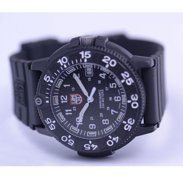 LUMINOX 3001 Watch - Original Navy Seal 3000 Series Water Resistant Swiss Quartz Military Watch with 2 Year Warranty (Image 3