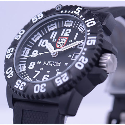 LUMINOX 3051 Watch - NAVY SEAL COLORMARK 3050 SERIES Water Resistant Classic Design with 2 Year Warranty and Durable Build (I