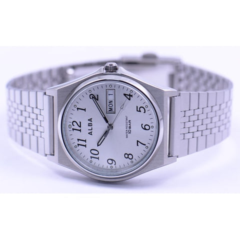 ALBA AIGT004 ALBA Standard Watch - 9.0mm Thickness, 10 ATM Water Resistance, Lasts Approximately 5 Years