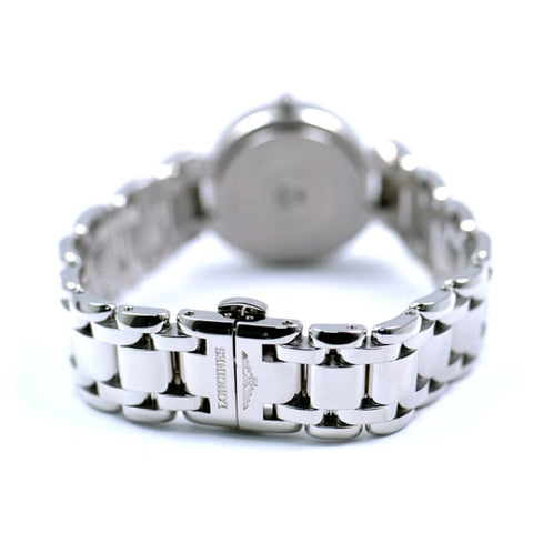 Longines L8.111.0.87.6 Primaluna Automatic Ladies Watch with Elegant Mother of Pearl Dial and Diamond Accents for Timeless Style