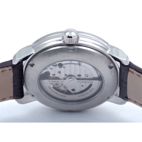 ZEPPELIN 91001 37R ABR Elegant Automatic Watch with Stainless Steel Case, Sapphire Crystal, Water Resistant Design for Daily Wear and Timeless Style