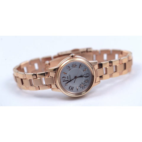 ORIENT WI0041SD Elegant Solar Powered Ladies Watch with Stunning Mother of Pearl Dial and Durable Stainless Steel Band