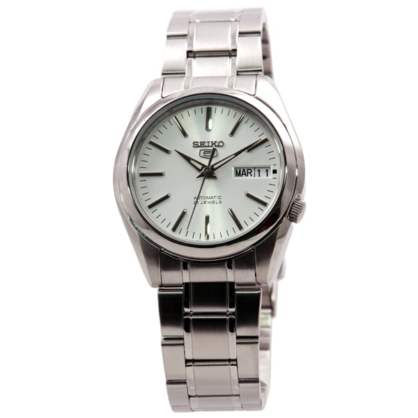 SEIKO SNKL41K1 Watch - Men's 5 Automatic Movement Stainless Steel Bracelet Classic Design Watch