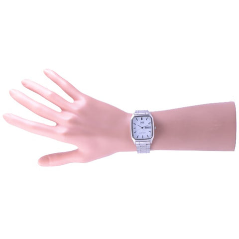 CITIZEN A182 201 Men's Analog Watch with Eco Drive Technology, Sleek Stainless Steel Design, Water Resistant and Elegant Black Dial