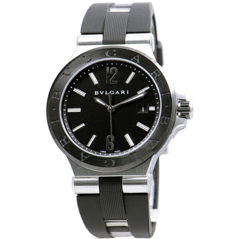 BVLGARI DG42BSCVD Watch - BVLGARI Diagono Black Black - Premium Men's Fragrance for Sophisticated Style